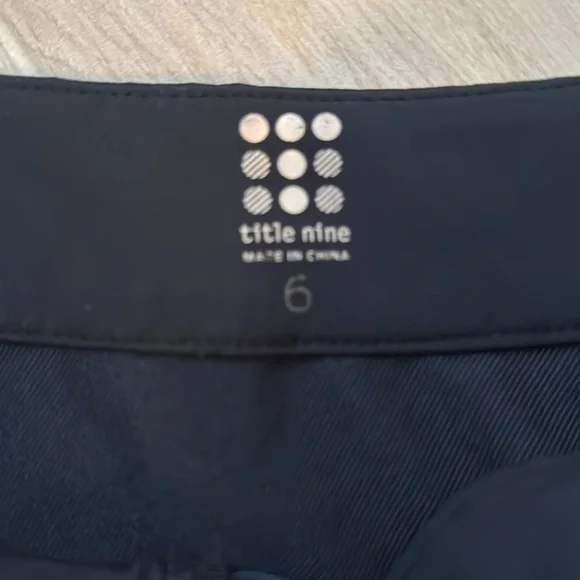 TITLE NINE GENIE STRETCH HIKING CARGO TRAVEL STRAIGHT LEG PANTS BLACK 6 - Picture 6 of 12